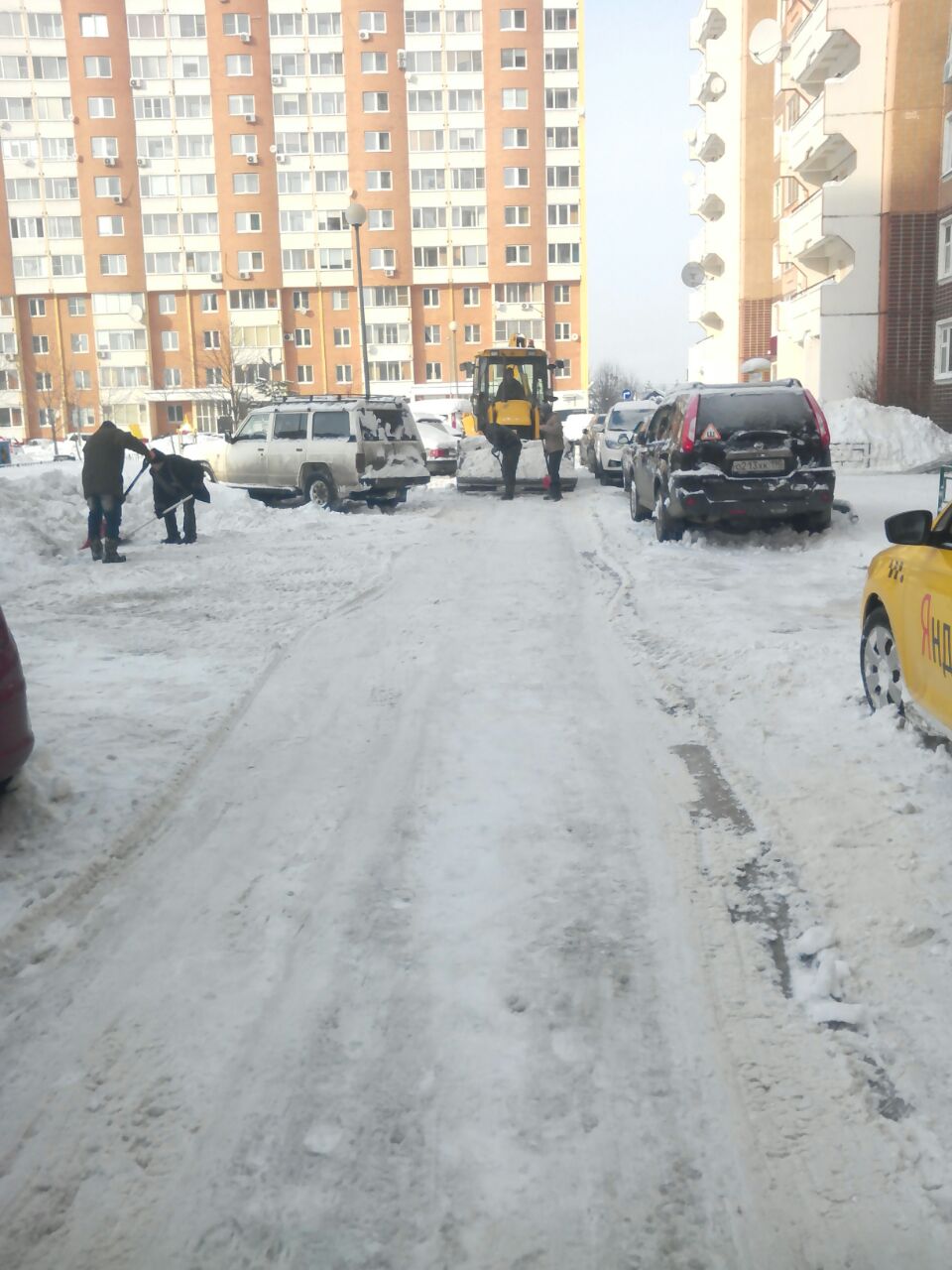 Уборка придомовой территории