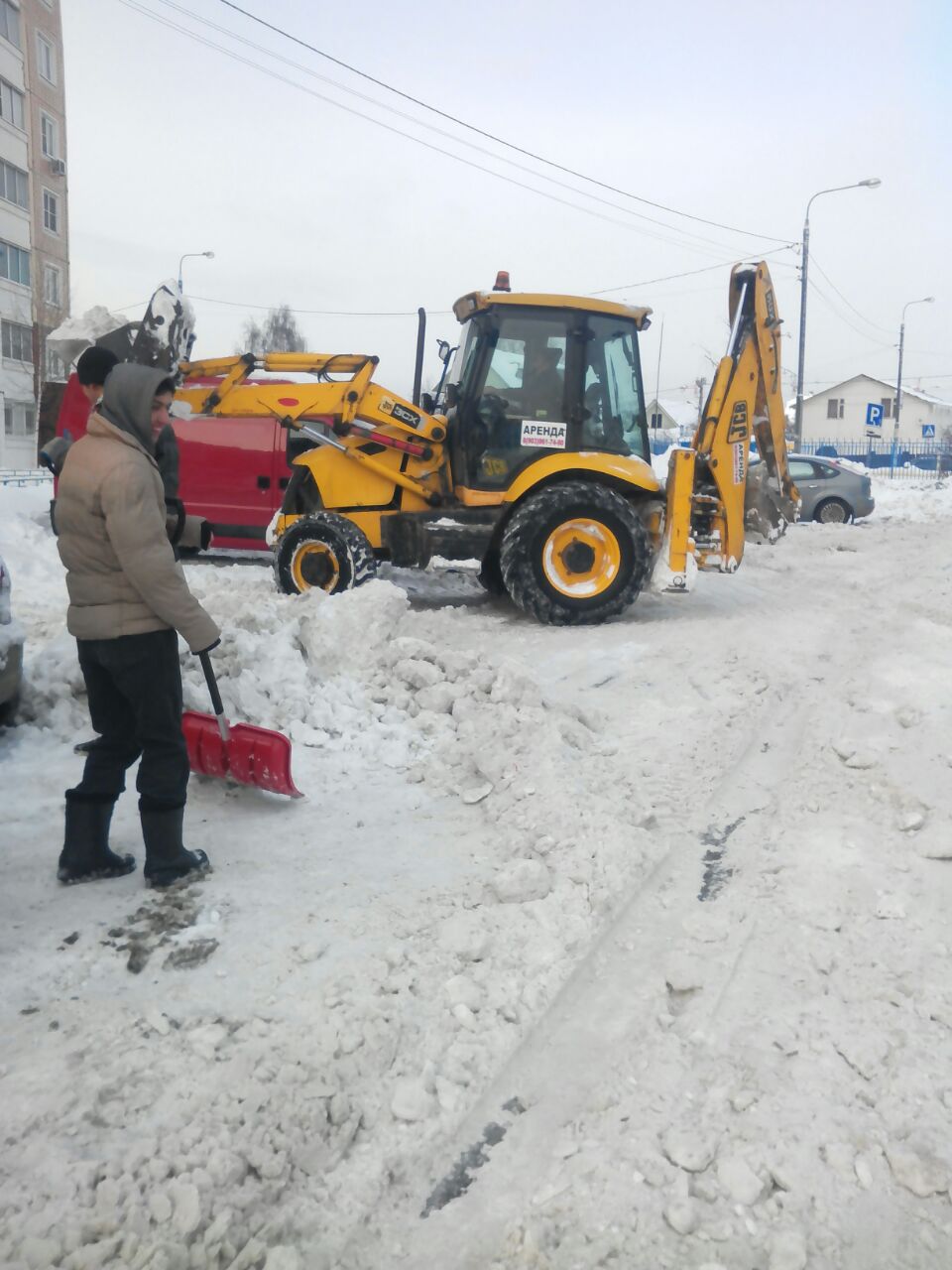 Уборка придомовой территории