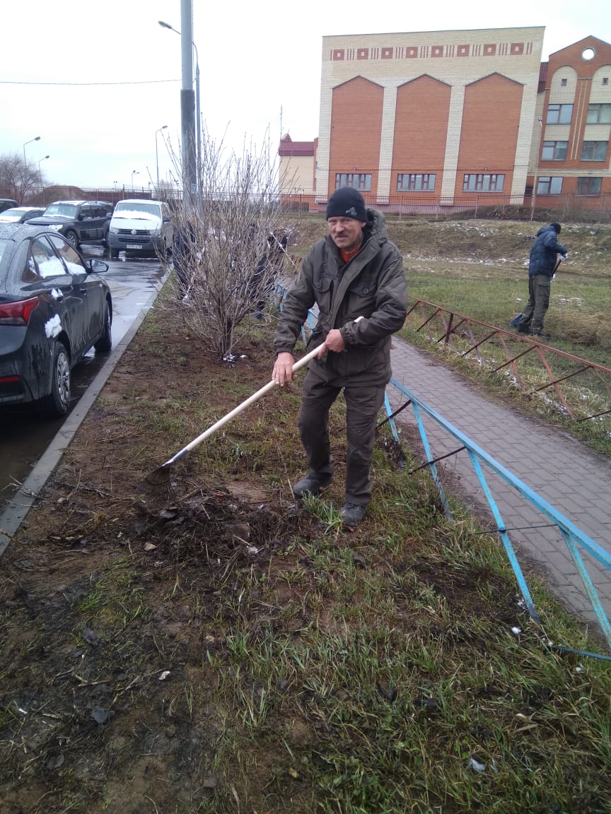 Благодарим всех активных жителей за участие и помощь в субботнике