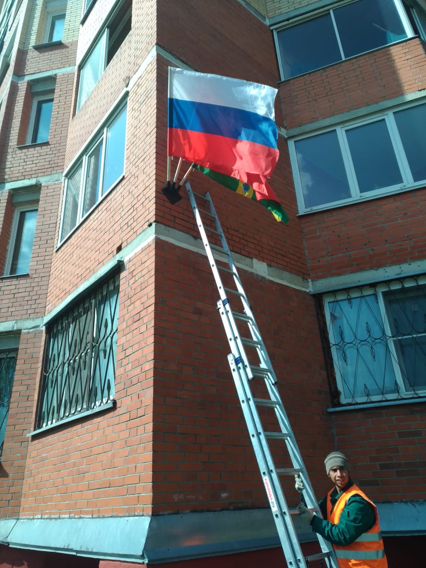 В рамках праздничных и торжественных майских дней