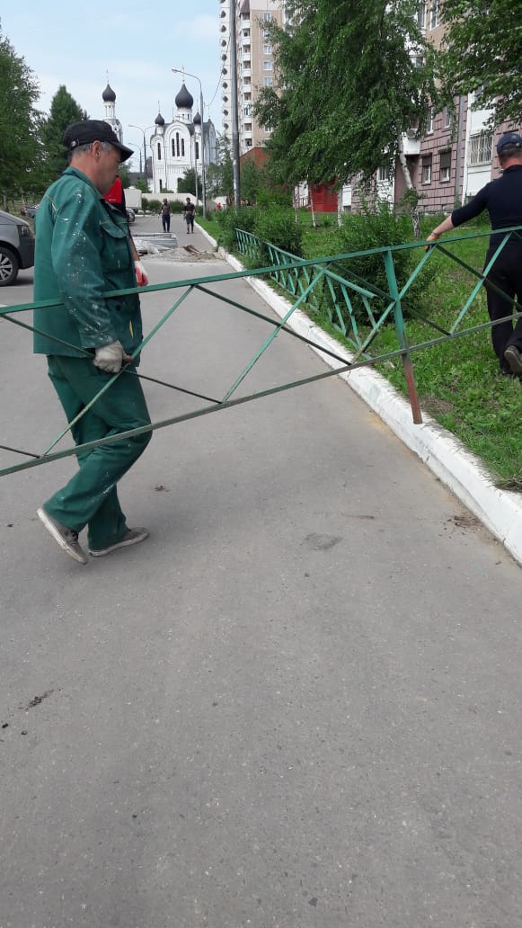 В рамках программы по благоустройству дворовых территорий в Московской области