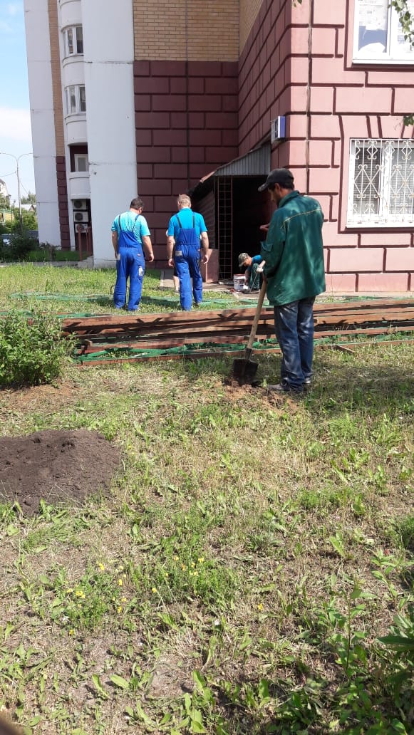 В рамках программы по благоустройству дворовых территорий в Московской области