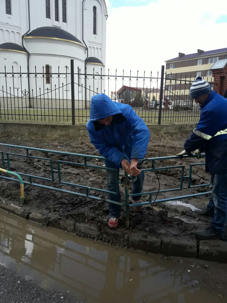 установка ограждений